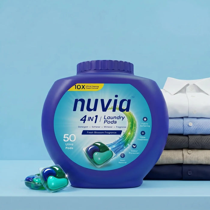 Nuvia 4-in-1 Laundry Pods - 50 Pods